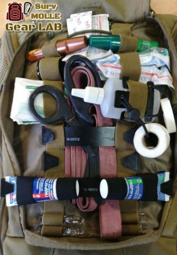 Крепление MOLLE Surv Gear Lab Полоса 5 с резинкой