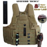 Крепление MOLLE Surv Gear Lab Полоса 7 с резинкой